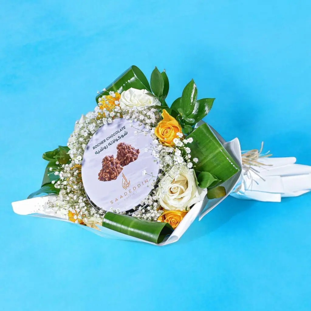 Chocolate and Flowers Bouquet 0078